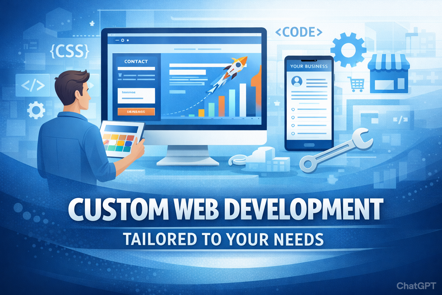 Custom Web Development Tailored to Your Needs